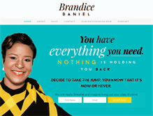 Tablet Screenshot of brandicedaniel.com